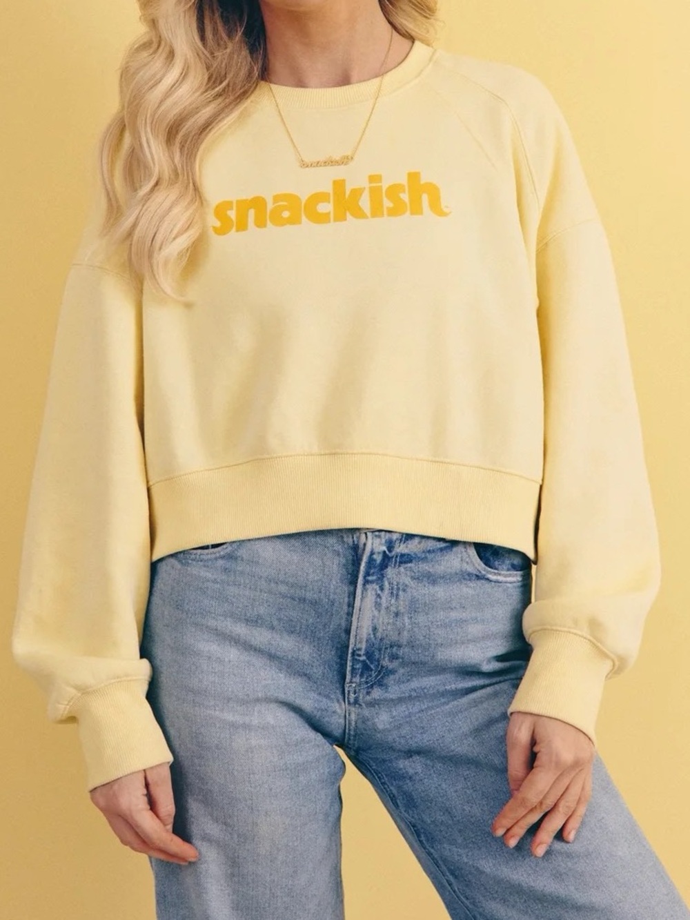 US STANDARD APPAREL Snackish Crewneck Sweatshirt